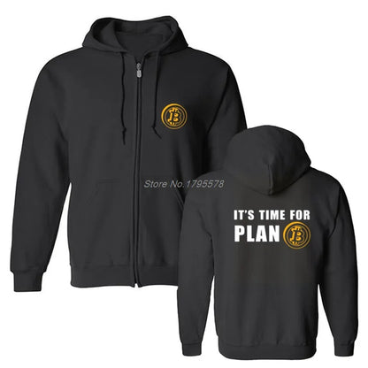 Time For Plan B Hoodie