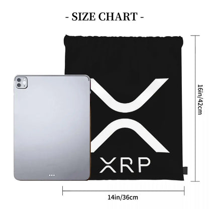 XRP Premium Drawstring Bags