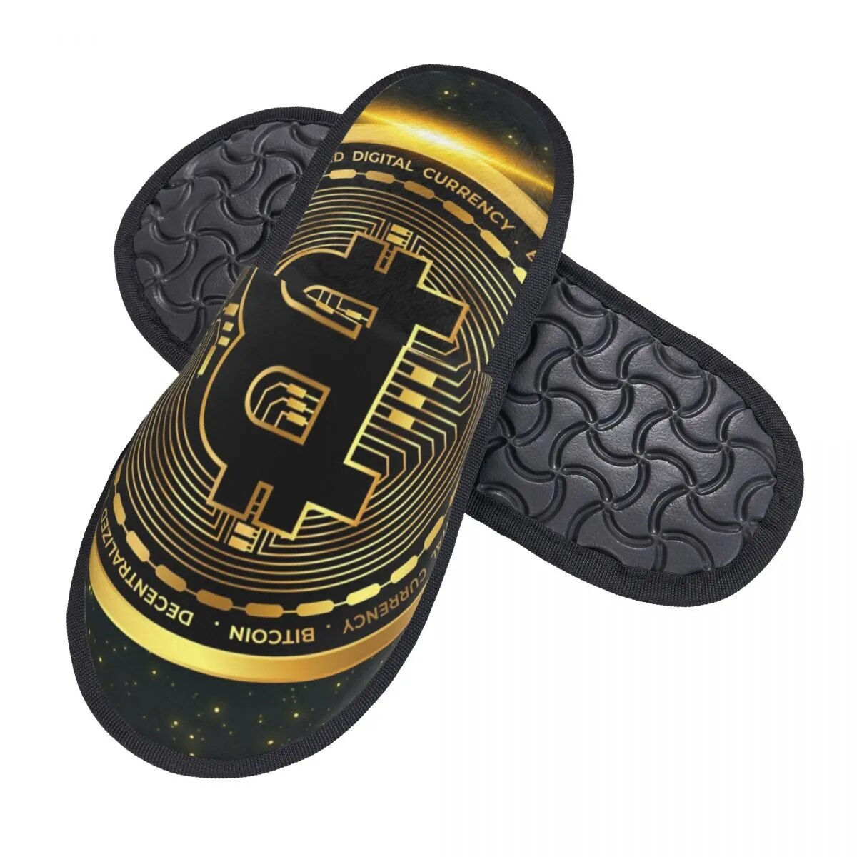 Bitcoin House Slippers