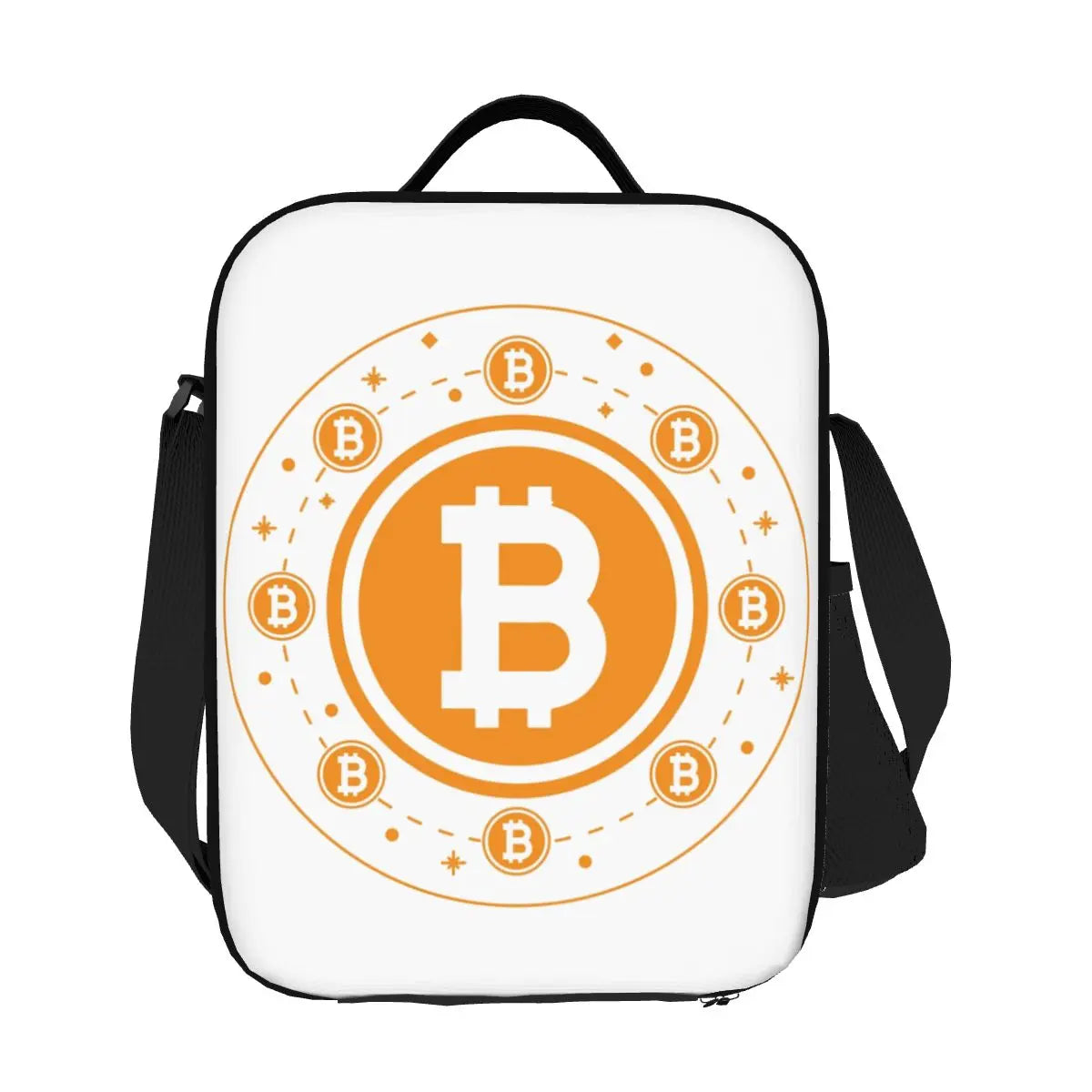 Crypto Bitcoin Lunch Tote Bag