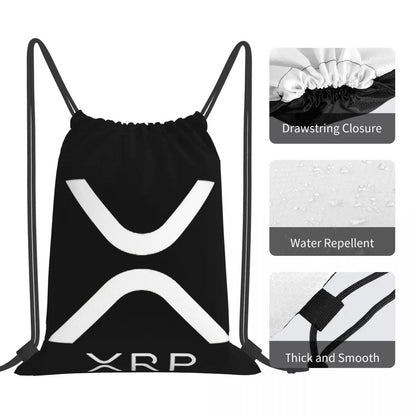 XRP Premium Drawstring Bags