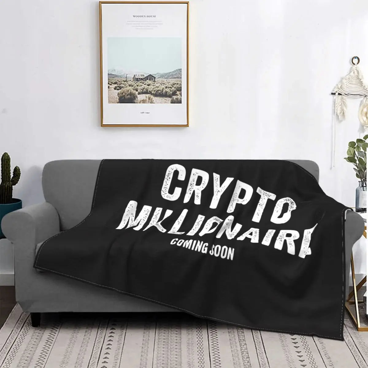 Crypto Millionaire  Blanket